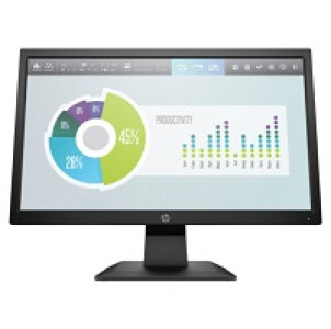 HP P204 - LED-backlit LCD monitor - 19.5