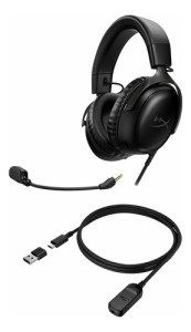 Auricular Gamer Hyperx Cloud Iii Black Usb Pc Ps4 Ps5 Xbox