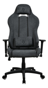 Silla Gamer Ejecutiva Arozzi Torretta Soft Fabric Dark Grey