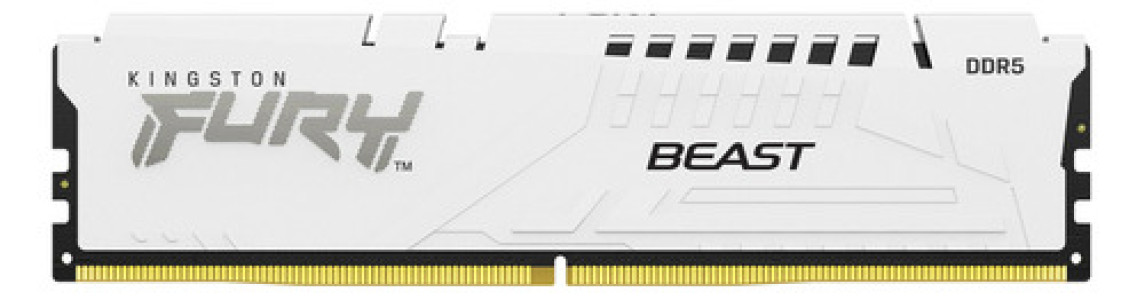 Memoria Kingston Fury Beast 16gb Ddr5 6000mhz - White