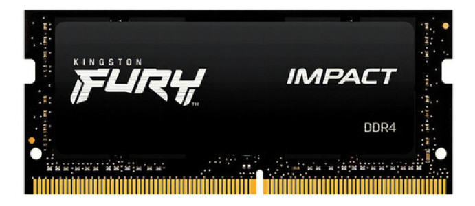 Memoria Ram Fury Impact Gamer Color Negro 32gb 1 Kingston Kf432s20ib/32