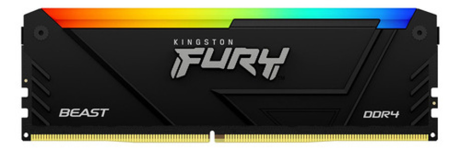 Memoria Kingston Fury Beast Rgb 16gb Ddr4 3200mhz