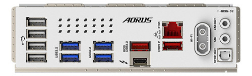 Motherboard Gigabyte Z890 Aorus Elite X Ice Ddr5 Socket 1851 Color Blanco