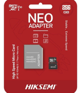 Memoria Microsd Hiksemi 256gb 24/7 95mb/s Lect Hs-tf-e1/256g