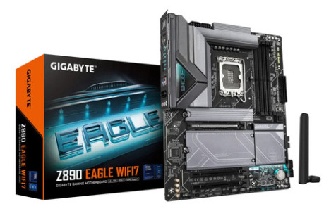 Tarjeta Madre Gigabyte Z890 Eagle Wifi7 Lga1851 Ddr5 Pcie5.0 Color Negro