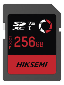 Tarjeta Memoria Sd Hiksemi Capture 256gb P/cam. Fotogáfica