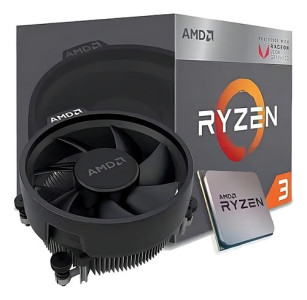 Procesador Gamer Amd Ryzen 3 3200g Yd3200c5fhbox De 4 Núcleos Y 4ghz De Frecuencia Con Gráfica Integrada