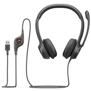 Auriculares Logitech Audio H390 H390 Negro