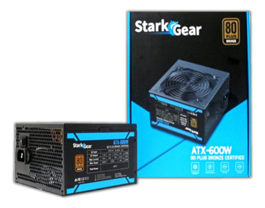 Fuente 80 Plus 600w Color Gris Oscuro