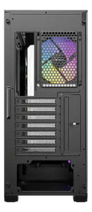 Armario Para Juegos Antec C3 Argb De Vidrio De 4 Mm, 4 Ventiladores De 120 Mm, Color Negro