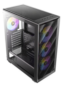 Gabinete Gaming Antec Ax85 C/4 Ventiladores Argb Black