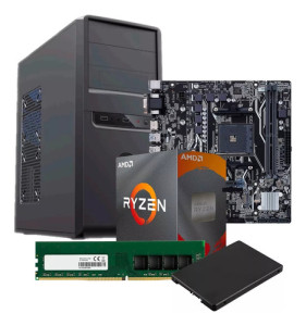 Pc Amd Gamer Ryzen 3 3200g 16gb De Ram Disco Solido De 480gb
