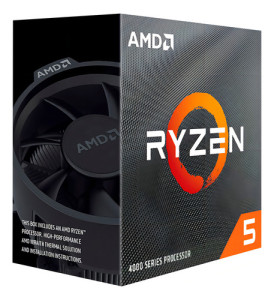 Procesador Gamer Amd Ryzen 5 4500 100-100000644box De 6 Núcleos Y 41ghz De Frecuencia