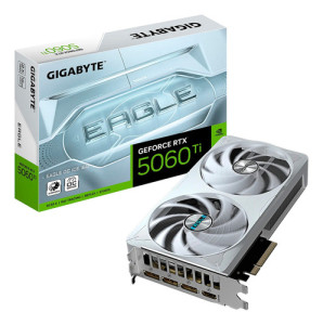 Tarjeta De Video Gigabyte Nvidia Geforce Rtx 5060 Ti Eagle Oc Ice 16gb Gddr7 Gv-n506teagleoc Ice-16gd 2 Fan Dlss 4 Pci Express 5.0